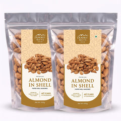 Jammu Nuts Premium Almonds in Shell (Paper Shell Almonds)