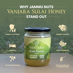 Vanjara Sulai Honey – 100% Raw & GI-Tagged Organic Honey