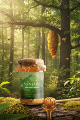 Vanjara Raw Wild Honey – Taste the Untamed Adventure