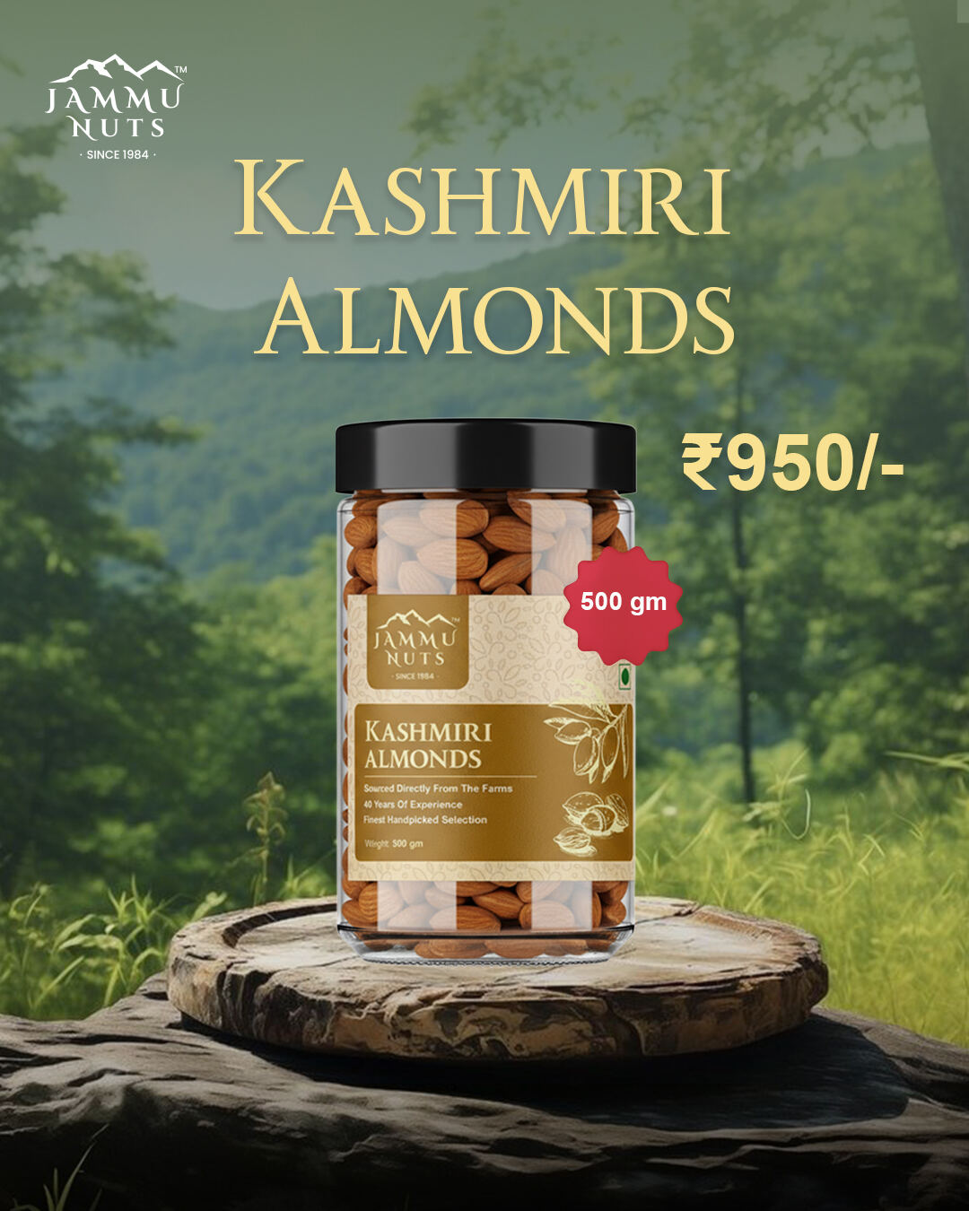 Local Kashmiri Almonds