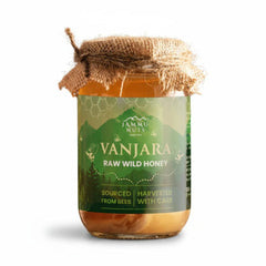 Vanjara Raw Wild Honey – Taste the Untamed Adventure