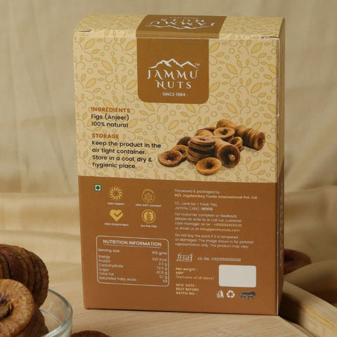 Premium Dried Figs (Anjeer) - Jammunuts
