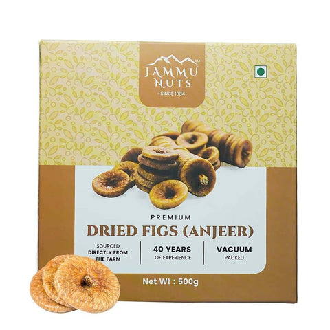 Premium Dried Figs (Anjeer) - Jammunuts