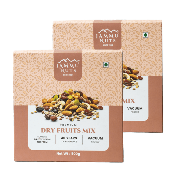 Premium Dry Fruits Mix Pack of 2 - Jammunuts