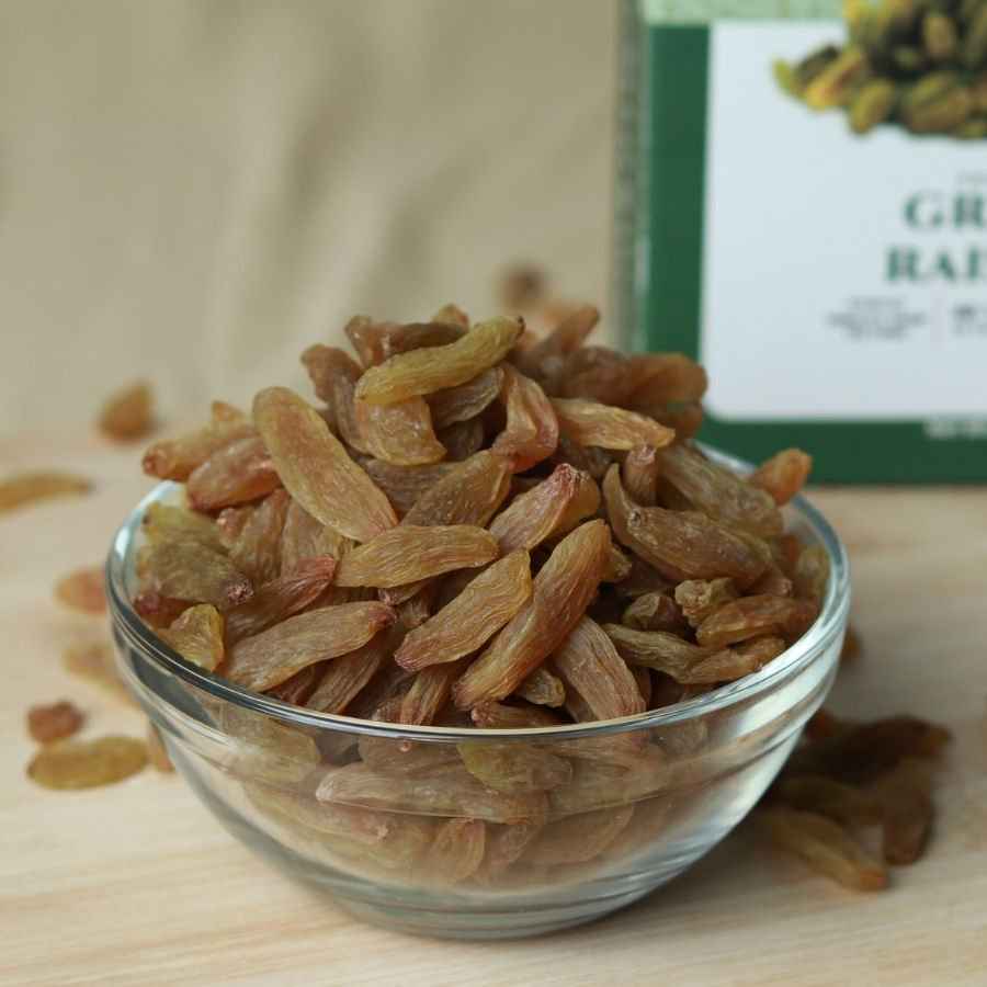 Deep Green Raisin Premium Green Raisins - Healthy Snack & Nutrient-Rich Treat – Jammunuts