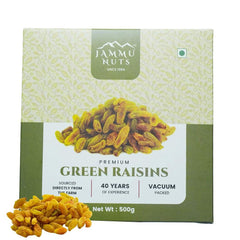 Premium Green Raisins - Jammunuts