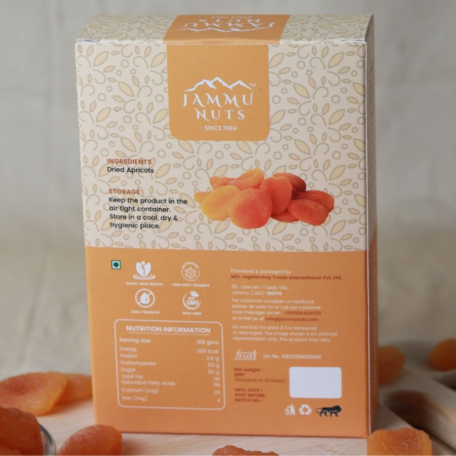 Premium Turkish Apricots - Jammunuts