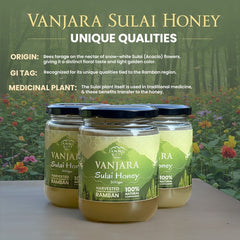 Vanjara Sulai Honey – 100% Raw & GI-Tagged Organic Honey