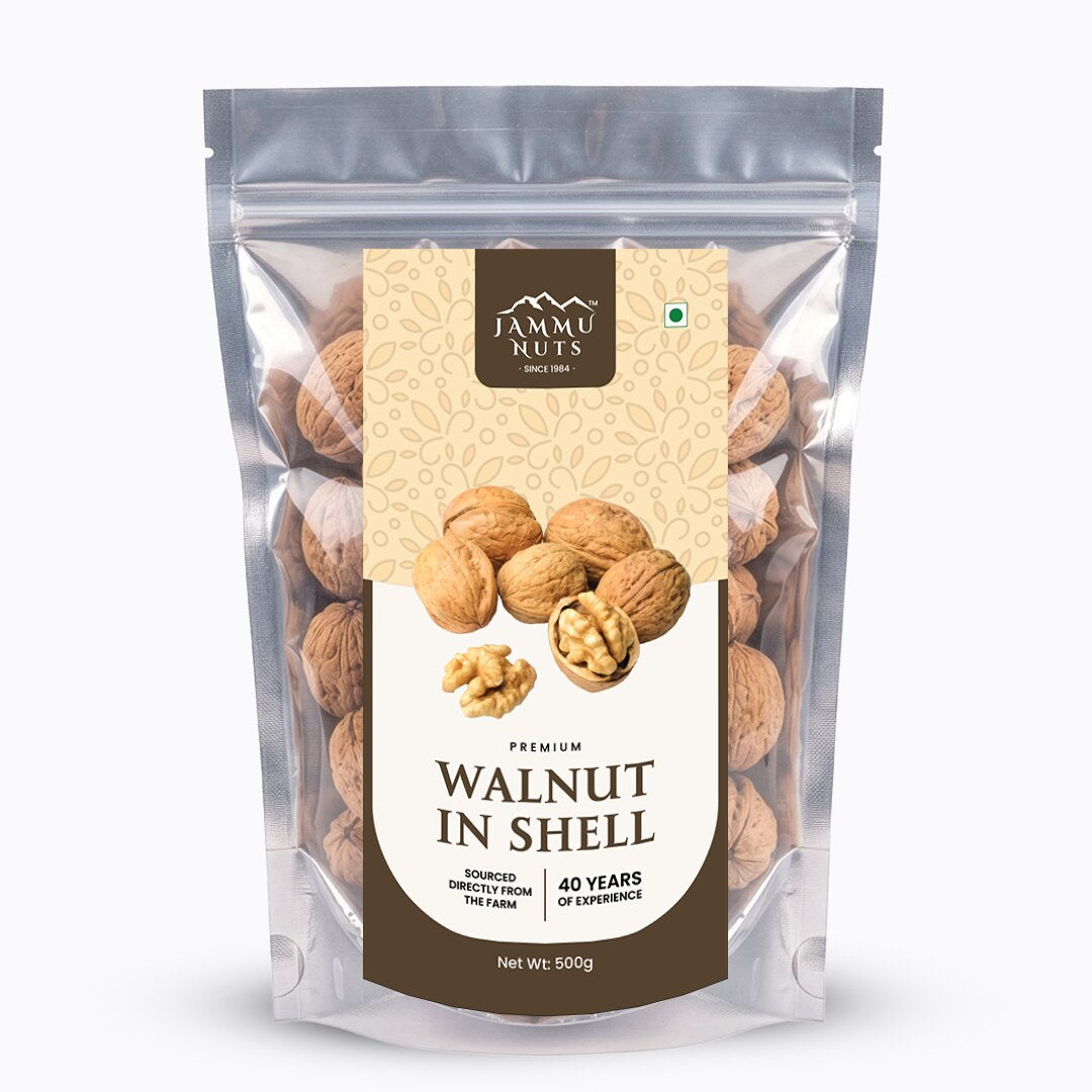 Premium Walnuts (Akhrot) – Thin Shell Jumbo