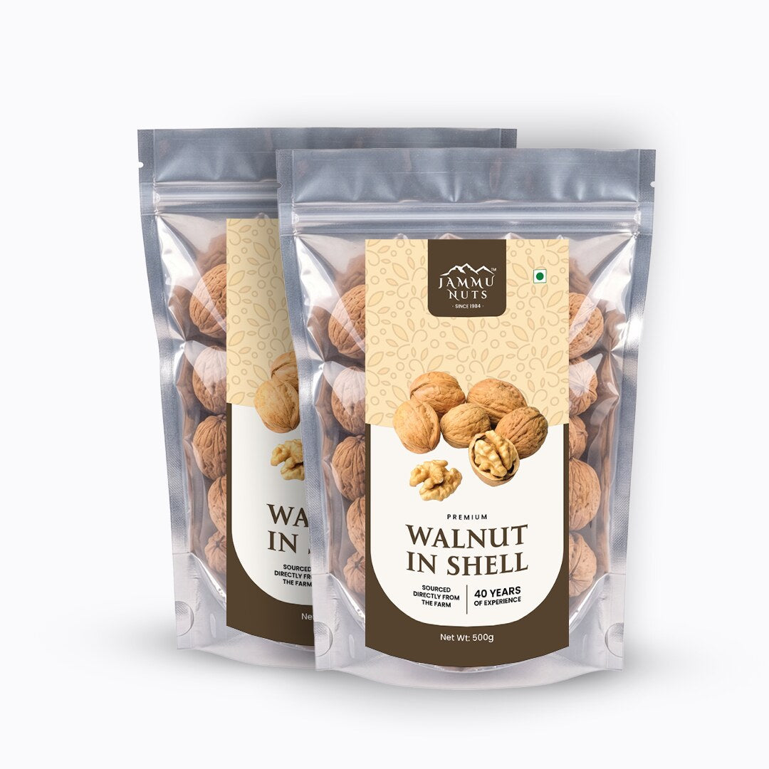 Premium Walnuts (Akhrot) – Thin Shell Jumbo